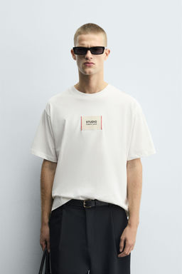 SLOGAN PATCH T-SHIRT - Zara фото 2