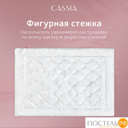 CASSIA ИРЕМ Одеяло 200х220, 1 пр., жаккард хл,виск.шелк/арт-шелк/микрогель Airsoft  фото 22