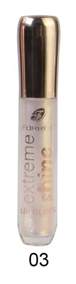 FARRES /7037-103/ Блеск для губ "Extreme Shine" финишное покрытие, т. розовый (24)