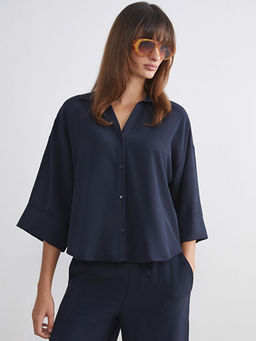 Dokulu Oversize Kad?n G?mlek