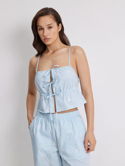 Infinity / Блузка-топ жен. Sofistic светло-голубой