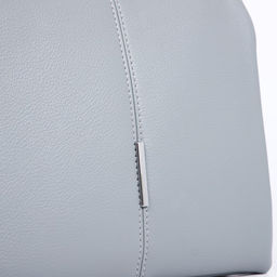 Сумка кросс-боди на молнии, 2 наружных кармана, цвет серо-голубой - Simaland фото 4