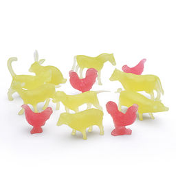 Наборы животных "Фермерские" в пакете