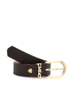 Kad_n Koyu Kahverengi Kemer