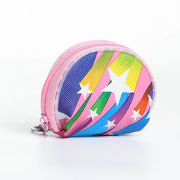 Цена за 3 шт. Кошелёк монетница детская на молнии «Выбражулька», МИКС