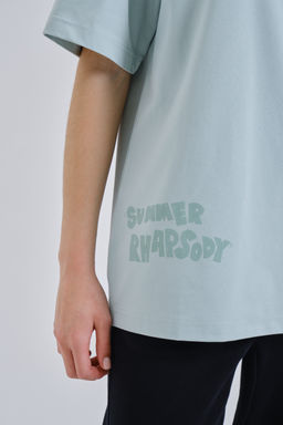 Футболка Голубой SUMMER MEMORIES SS Tee - Anta фото 6
