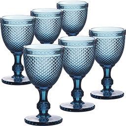 60431 Набор бокалов 340 мл 6 шт синий LR (х4) - Mayer&boch фото 4