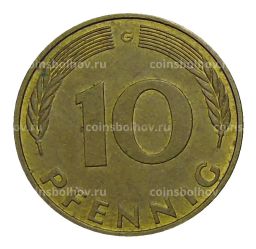 10 пфеннигов 1989 года G Германия