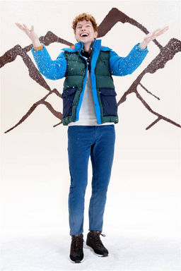 U. S. Polo Assn Мужские кобальтово-синие брюки из плотной ткани - U.s. polo assn фото 8