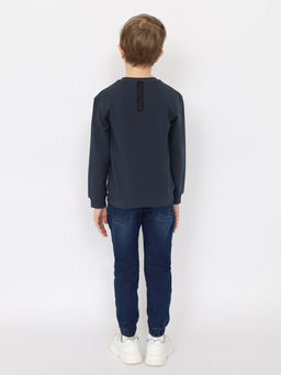 CRB wear/CSKB 63741-48-391 Джемпер для мальчика,темно-серый/Ex.Cherubino  фото 6