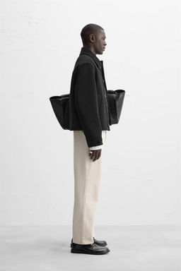 STRAIGHT-LEG TWILL TROUSERS - Zara фото 4