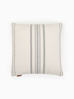 Наволочка декоративная с вышивкой SL Home, 4545 см, хлопок 100%, серая