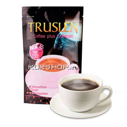 Кофейный напиток с протеинами и коллагеном Truslen Coffee Plus Collagen, Таиланд, 80 г (16 г х 5 шт.) Акция