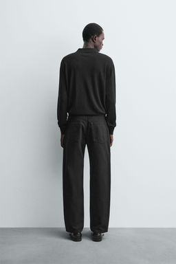 STRAIGHT ANKLE FIT JEANS