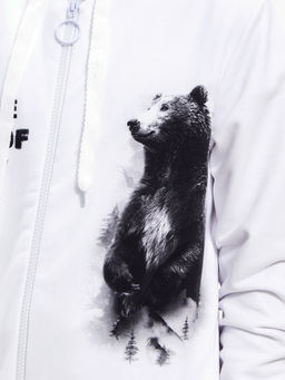 Спортивный костюм "Гризли",белый