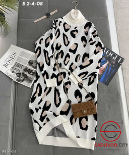 Платье женское с принтом - Bruno фото 5