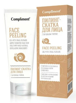 COMPLIMENT д/лица пилинг-скатка с Муцином улитки 80мл