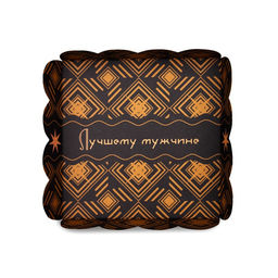 Цена за 5 шт. Коробка для печенья, «Защитнику», 12×12×3 см