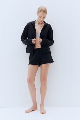 Chaqueta sudadera gofrada con capucha y cremallera - H&m фото 2