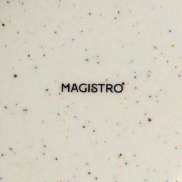 Тарелка для пасты Magistro Poursephona, 140 мл, d=21 см, фарфор, бежевая  фото 5