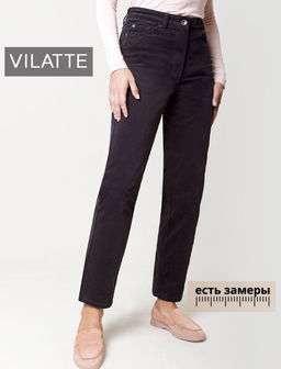 Брюки из эластичного микро-вельвета