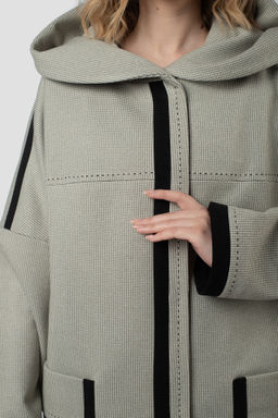 01-12227 Пальто женское демисезонное - El podio фото 11