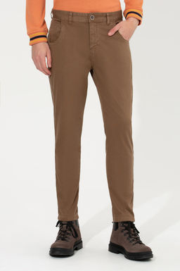 Мужские брюки чинос кокосового цвета - U.s. polo assn фото 16