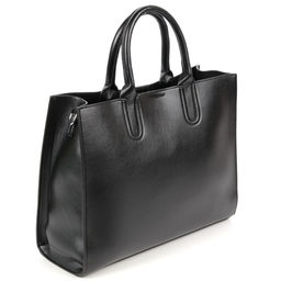 Женская сумка тоут из эко кожи 170928-836 Блек - Cidirro фото 3