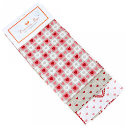 Полотенце кухонное рогожка 48х62см "Вятка", 171г/м2, хлопок 100%, комплект 3шт, "Домашняя мода" (Россия)