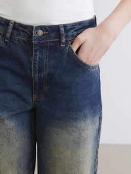 Barrel Fit Kad?n Jean Pantolon