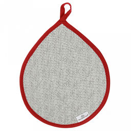 "Сканди" Прихватка 20х18см "Капелька", хлопок "Премиум" 191г/м2 - хлопок 100%, наполнитель - ватин 280гр/м2, "Домашняя мода" (Россия)