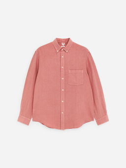 Camisa de lino holgada