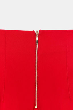 HIGH-WAIST TROUSERS WITH BACK ZIP - Zara фото 10