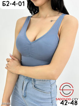 Топик женский с кружевом