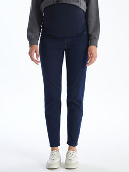 Kar?n Panelli Slim Mom Hamile Jean Pantolon