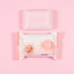 Jigott Мыло-скраб для лица и тела с экстрактом розы / Rose Scrub Soap, 150 г