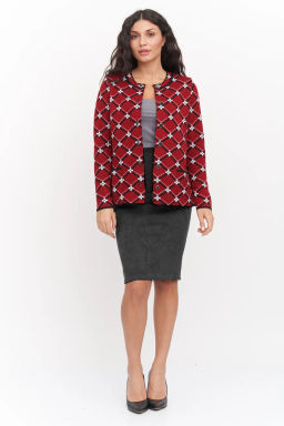 ЗЛАТА Жакет М 3171/красный