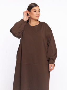 Платье со швами наружу PP56506BRW19 - Артесса фото 3