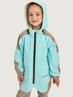 Комбинезон 8л15026 небесный/кофе