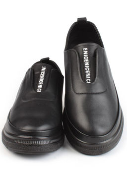 03-5315 BLACK Полуботинки женские (натуральная кожа)