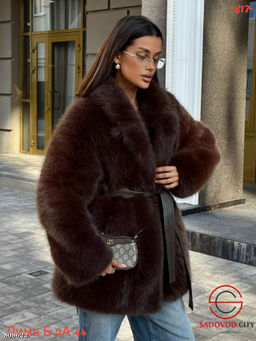 Шуба женская из искусственного меха
