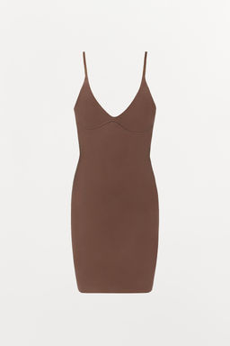 SHORT DRESS WITH POLYAMIDE - Zara фото 4
