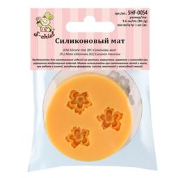 S-CHIEF SHF-0054 Силиконовый мат 1 шт 3 цветка