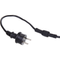 Гирлянда для улицы "Домики" 5 м 10 ламп LED (8,5*10 см) черн..пров, 1 реж.,IP-55 (220 V), Белый