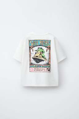 CAMISETA ESTAMPADO / Blanco