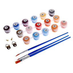 Картина по номерам на холсте с подрамником Закат у моря, 20х30 см - Школа талантов фото 4