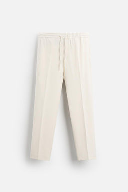 COMFORT FIT JOGGER WAIST TROUSERS - Zara фото 34