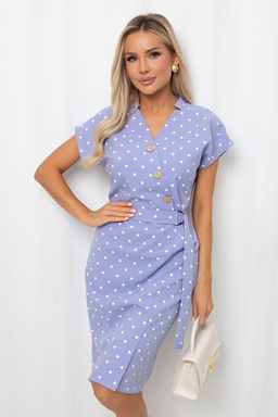 VALENTINA Элегантное льняное платье Милитта №23  фото 2