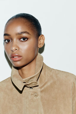 SUEDE LEATHER JACKET - Zara фото 3