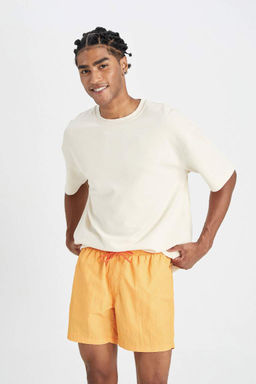 Моющиеся короткие шорты для плавания на сетчатой подкладке - Defacto фото 3